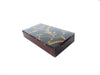 The Joy of Light Designer Matches Chain Blue on Embossed Matte 4" Collectible Matchbox