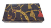The Joy of Light Designer Matches Chain Blue on Embossed Matte 4" Collectible Matchbox