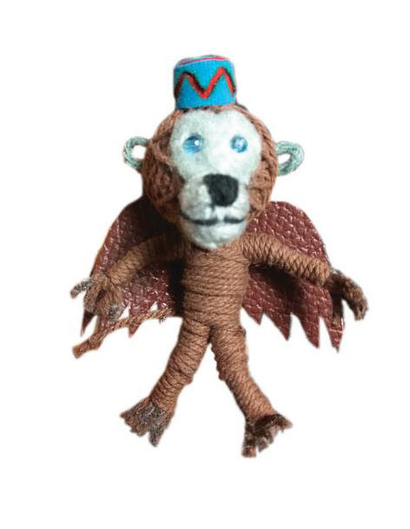 Kamibashi Wizard of Oz Flying Monkey The Original String Doll Gang Handmade Keychain Toy & Clip