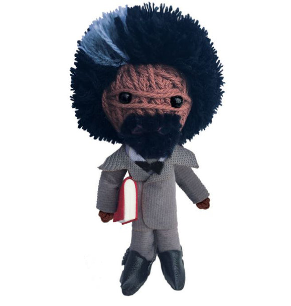 Kamibashi Frederick Douglass The Original String Doll Gang Handmade Keychain Toy & Clip