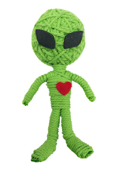 Kamibashi Marty the Alien The Original String Doll Gang Handmade Keychain Toy & Clip