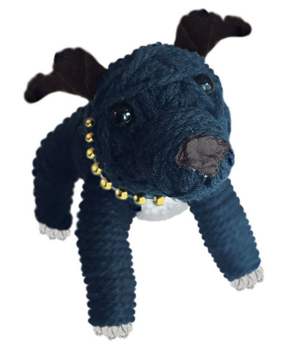 Kamibashi Pitt the Dog The Original String Doll Gang Handmade Keychain Toy & Clip