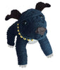 Kamibashi Pitt the Dog The Original String Doll Gang Handmade Keychain Toy & Clip
