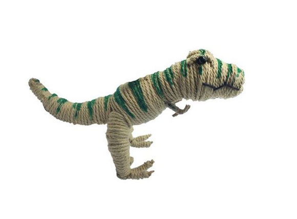 Kamibashi T-Rex Dinosaur The Original String Doll Gang Handmade Keychain Toy & Clip