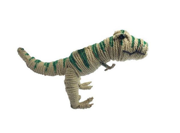 Kamibashi T-Rex Dinosaur The Original String Doll Gang Handmade Keychain Toy & Clip