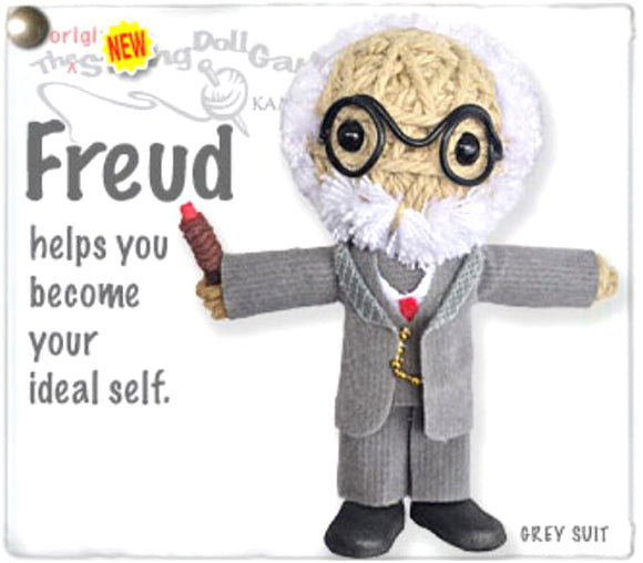 Kamibashi Sigmund Freud The Original String Doll Gang Keychain Clip