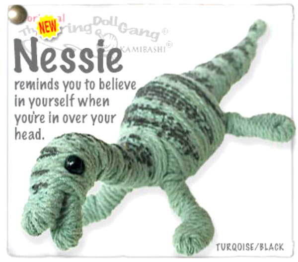 Kamibashi Nessie Loch Ness monster The Original String Doll Gang Keychain Clip