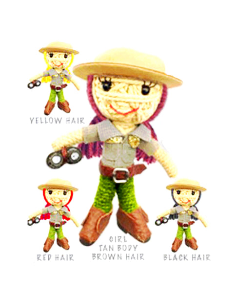 Kamibashi Parker Girl Park Ranger The Original String Doll Gang Keychain Clip