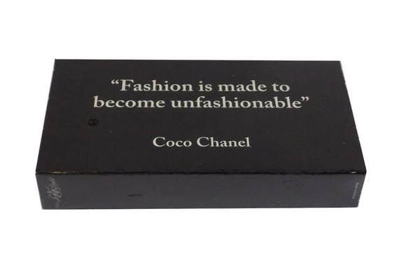 The Joy of Light Designer Matches Coco Chanel Fashion Embossed Matte 4