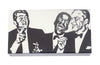 The Joy of Light Designer Matches Frank Sinatra Dean Martin Sammy Davis Jr. The Rat Pack On Black & White Embossed Matte 4" Collectible Matchbox