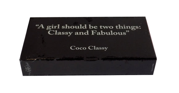 The Joy of Light Designer Matches Coco Chanel Classy Embossed Matte 4