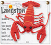 Kamibashi Langston the Lobster The Original String Doll Gang Keychain Clip
