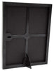 Artnwordz Print Size 8.5" x 11" MCS Low Profile Black Frame With Polished Edged Glass