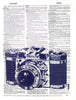 Artnwordz Paxette Camera Original Dictionary Sheet Pop Art Wall or Desk Art Print Poster