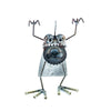 Sugarpost Mini Gnome Be Gone Superman Outdoor Garden Welded Metal Art Sculptures