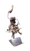 Sugarpost Gnome Be Gone Hog Wild Rider Business Card Holder Welded Metal Art Item # 1046