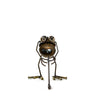 Sugarpost Gnome Be Gone Mini Small Golf Player Welded Scrap Metal Art Sculpture Item #1073