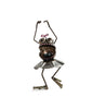 Sugarpost Gnome Be Gone Mini Small Ballerina Welded Scrap Metal Art Sculpture Item #1075