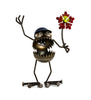 Sugarpost Gnome Be Gone Medium Bobby Welded Scrap Metal Art Sculpture Item #2005