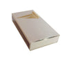 The Joy of Light Designer Matches Gold Sailboat on Embossed Matte 4" Collectible Matchbox