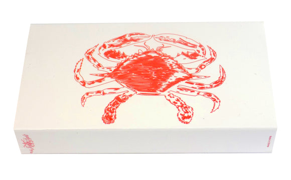 The Joy of Light Designer Matches Red Crab on White Embossed 4