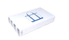The Joy of Light Designer Matches Blue Beach Bag Embossed Matte 4" Collectible Matchbox