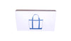 The Joy of Light Designer Matches Blue Beach Bag Embossed Matte 4" Collectible Matchbox