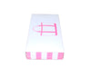 The Joy of Light Designer Matches Pink Beach Bag Embossed Matte 4" Collectible Matchbox
