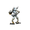 Sugarpost Gnome be Gone Superhero with Shield- 12 inches tall