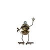 Sugarpost Gnome be Gone Doctor Metal Art - 12 inches tall