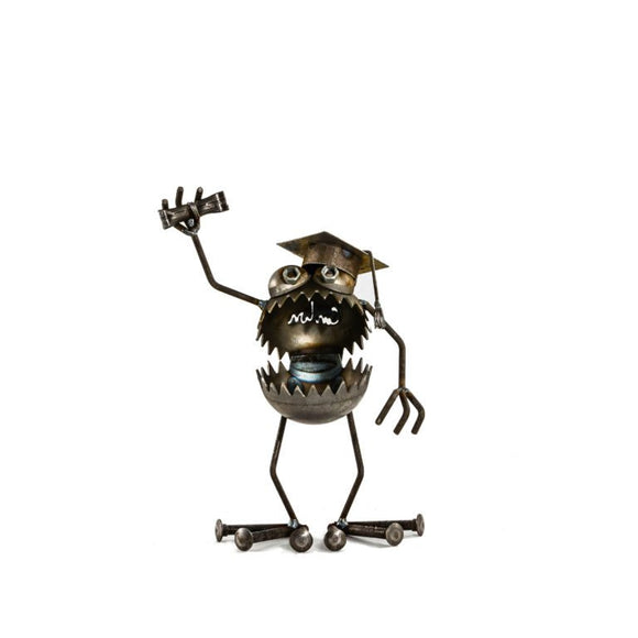 Sugarpost Gnome be Gone Graduate Metal Art