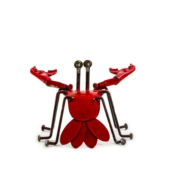 Sugarpost Scrap Metal Lobster Sculpture