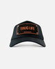 John Hatter & Co Thug Life Black Adjustable Trucker Cap Hat
