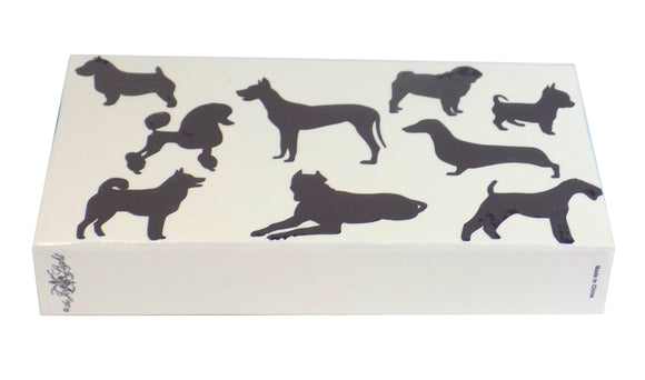 The Joy of Light Designer Matches Dogs Print Embossed 4