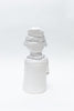 Hazy Mae Audrey Bright White Ceramic Cookie Jar