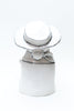 Hazy Mae Georgia Bright White Ceramic Cookie Jar
