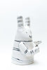 Hazy Mae The Gift Bright White Ceramic Cookie Jar