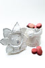 Hazy Mae I Love Me Bright White Ceramic Cookie Jar