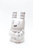 Hazy Mae Money Bunny Bright White Ceramic Cookie Jar