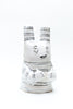 Hazy Mae Money Bunny Bright White Ceramic Cookie Jar