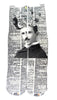 Artnwordz Scientist Tesla Unisex Dictionary Art Socks