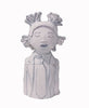 Hazy Mae Basquiat Bright White Ceramic Cookie Jar