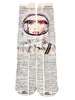 Artnwordz Spaceman Unisex Dictionary Art Socks