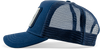 John Hatter & Co Consigliere Navy Blue Adjustable Trucker Cap Hat