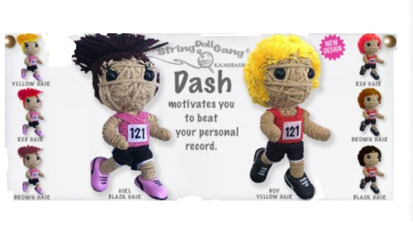 Kamibashi Dash Runner Girl Track Race The Original String Doll Gang Key chain
