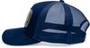 John Hatter & Co El Patron Navy Blue Adjustable Baseball Cap Hat