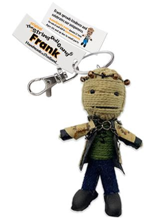 Kamibashi Frank Frankenstein Original String Doll Gang Handmade Keychain Toy & Clip