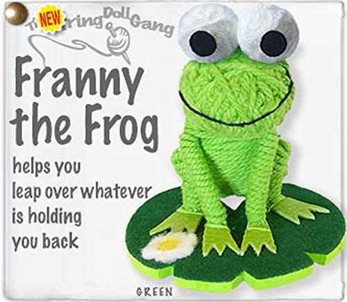 Kamibashi Franny the Frog The Original String Doll Gang Keychain Clip