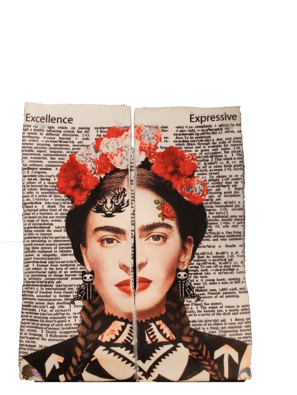 Artnwordz FTB Frida Unisex Dictionary Art Socks