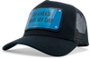 John Hatter & Co Go Ahead Make My Day Black Adjustable Trucker Cap Hat